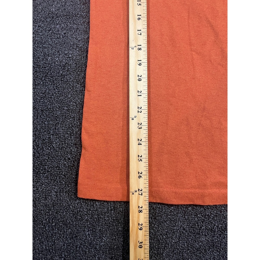 Carhartt Mens Small Burnt Orange Rugged Outdoors Graphic Long Sleeve T-Shirt S - Picture 7 of 12